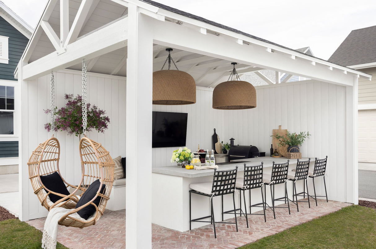 Provence - Barstool - Canvas White