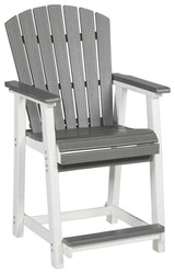 Marathon - Gray / White - Counter Stool (Set of 2)