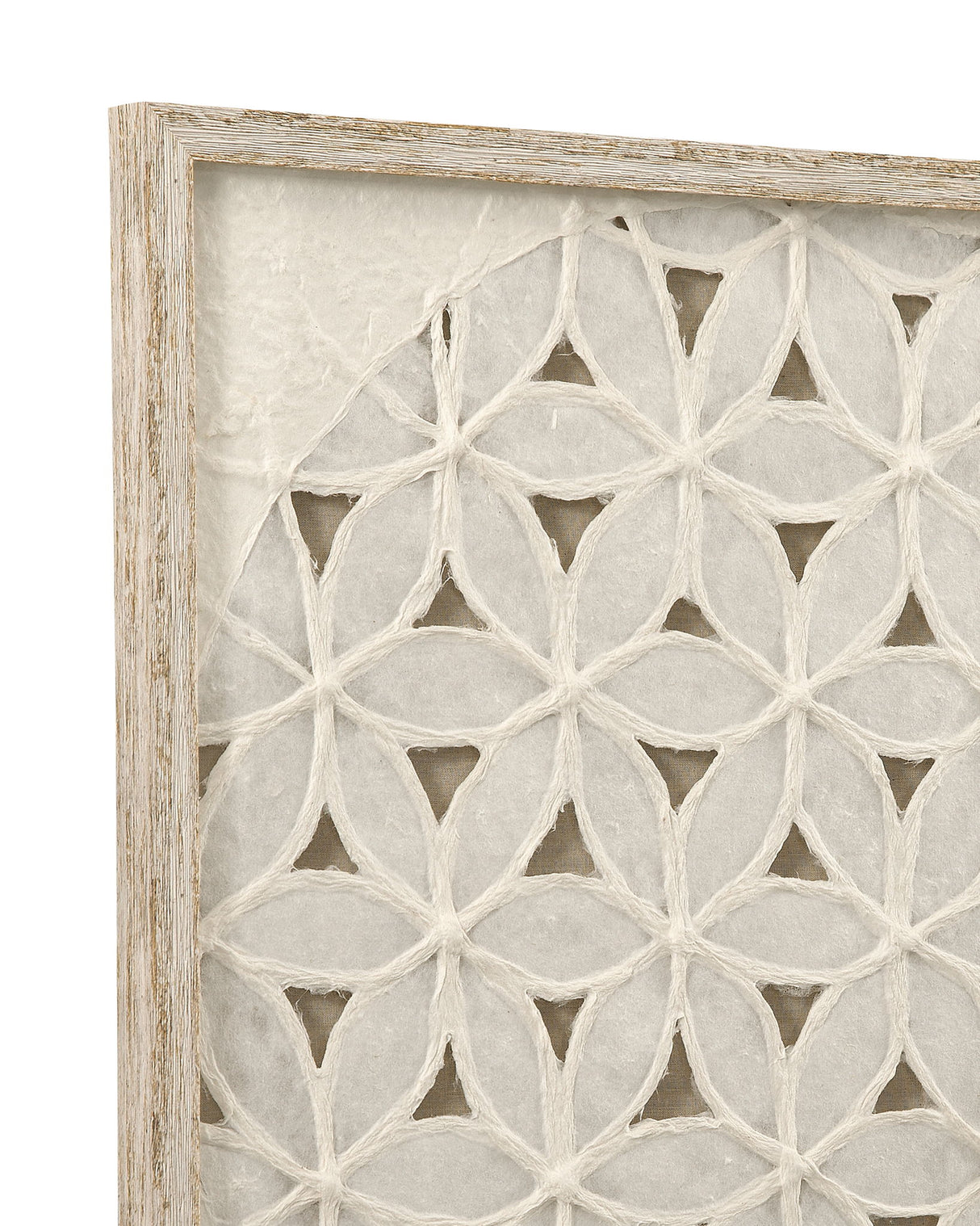 Lamberts Bay Wall Art - White / Light Brown