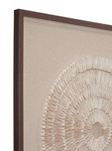 Vesica Wall Art - Beige