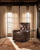 CC - Senda Swivel Chair - Dark Brown