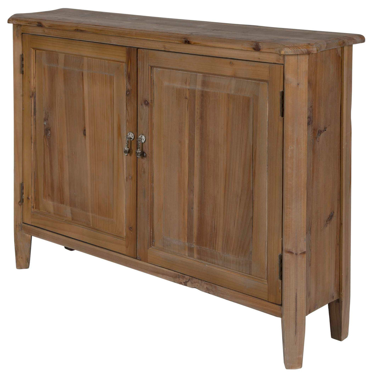 Altair - Reclaimed Wood Console Cabinet - Brown, Dark