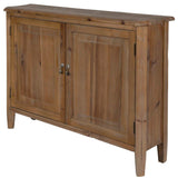 Altair - Reclaimed Wood Console Cabinet - Brown, Dark