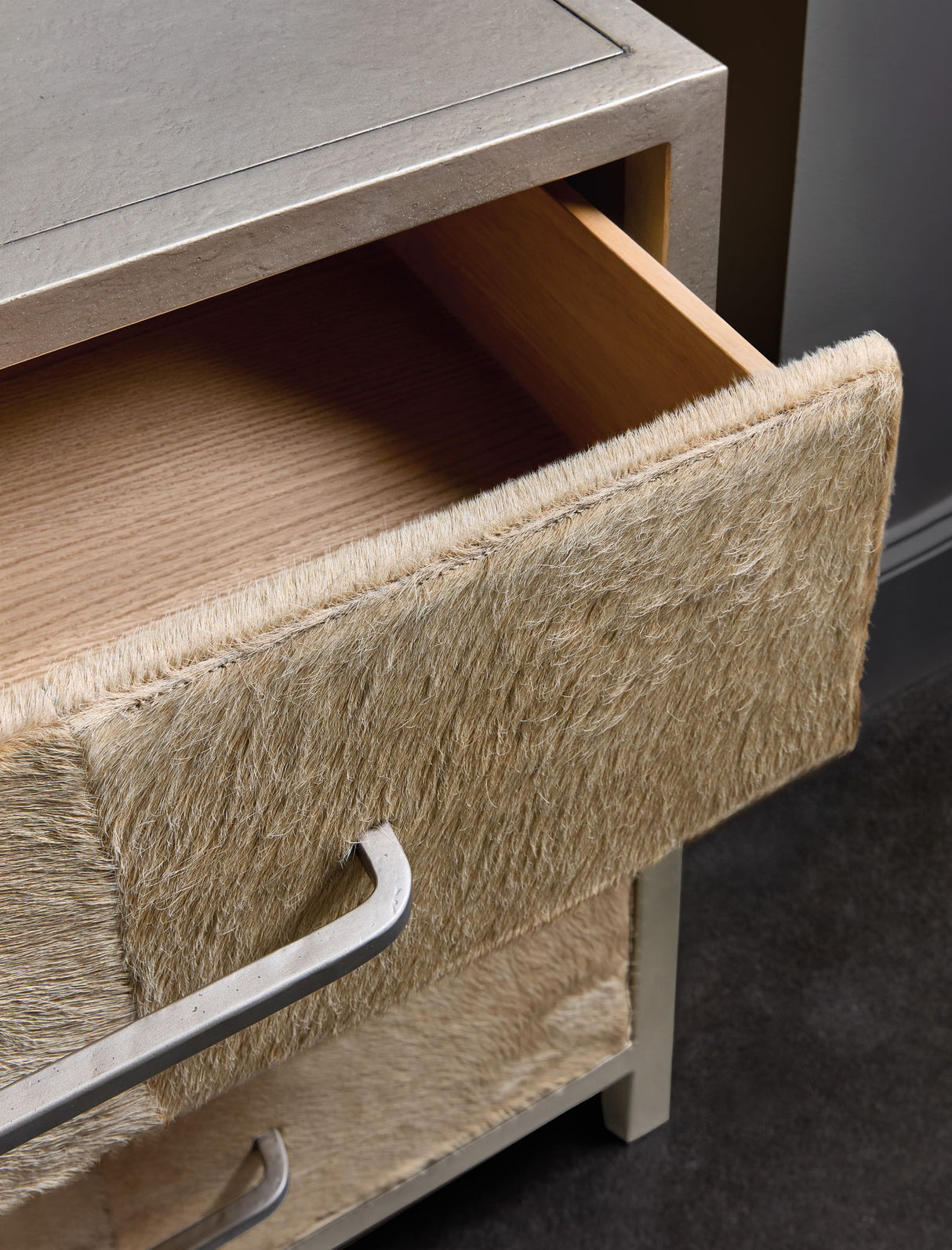 Melange - Holy Cow Chest - Gray / Brown