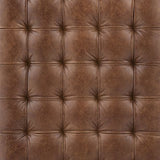Junsor - Cocktail Ottoman - Brown / Black