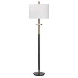 Maud - Floor Lamp - Aged Black