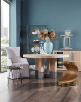 Verite - Round Dining Table - Light Brown