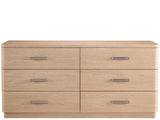 Nomad - Six Drawer Dresser - Light Brown