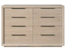 Modern - Eight Drawer Dresser
