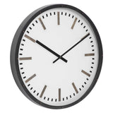 Fleming - Large Wall Clock - Black