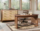 EC - Starling Executive Swivel Tilt Chair - Dark Brown