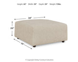 Edenfield - Oversized Accent Ottoman