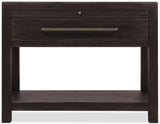 Driftwood - One-Drawer Nightstand With Stone