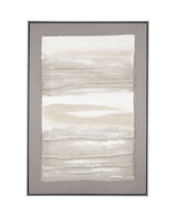 Zole I Framed Canvas - Gray