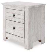 Makidern - Two Drawer Night Stand