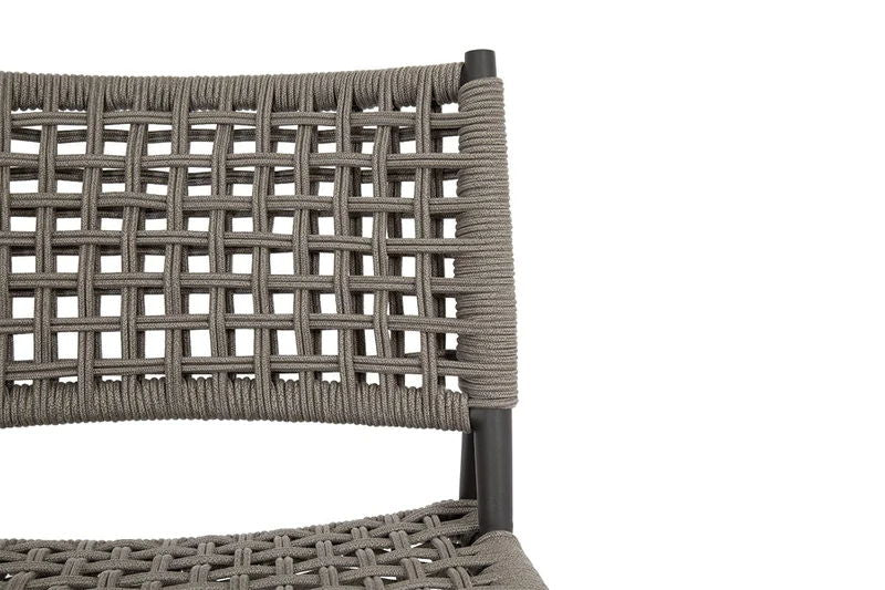 Grigio - Cushionless Accent Chair - Graphite