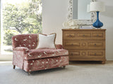 Barclay Butera Upholstery - Athos Chair With Pewter Casters - Light Brown