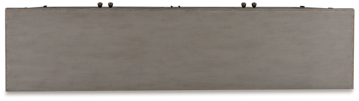 Charina - Antique Gray - Accent Cabinet
