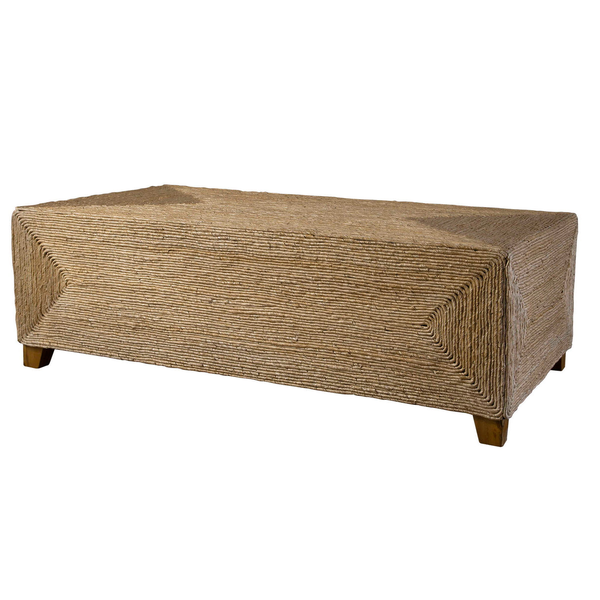 Rora - Woven Coffee Table - Light Brown