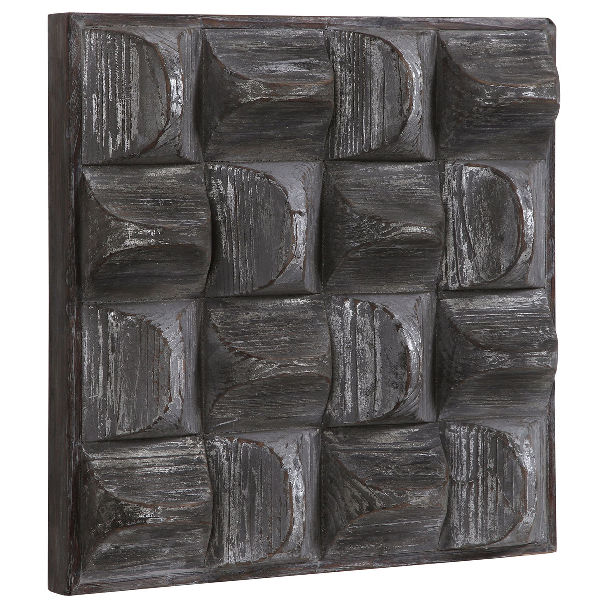 Pickford - Wood Wall Decor - Gray, Dark