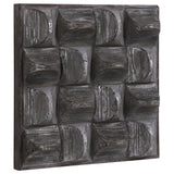 Pickford - Wood Wall Decor - Gray, Dark