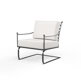Provence - Club Rocker, With Self Welt - Canvas Flax / Black