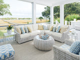 Seabrook - Round Cocktail Table - White