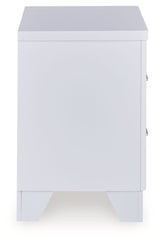 Jarlee - 4 Pc. - King Panel Bed, Dresser, Mirror And Nightstand - White