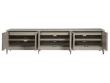 Signature Designs - Logan Convertible Long Media Console/Buffet - Gray