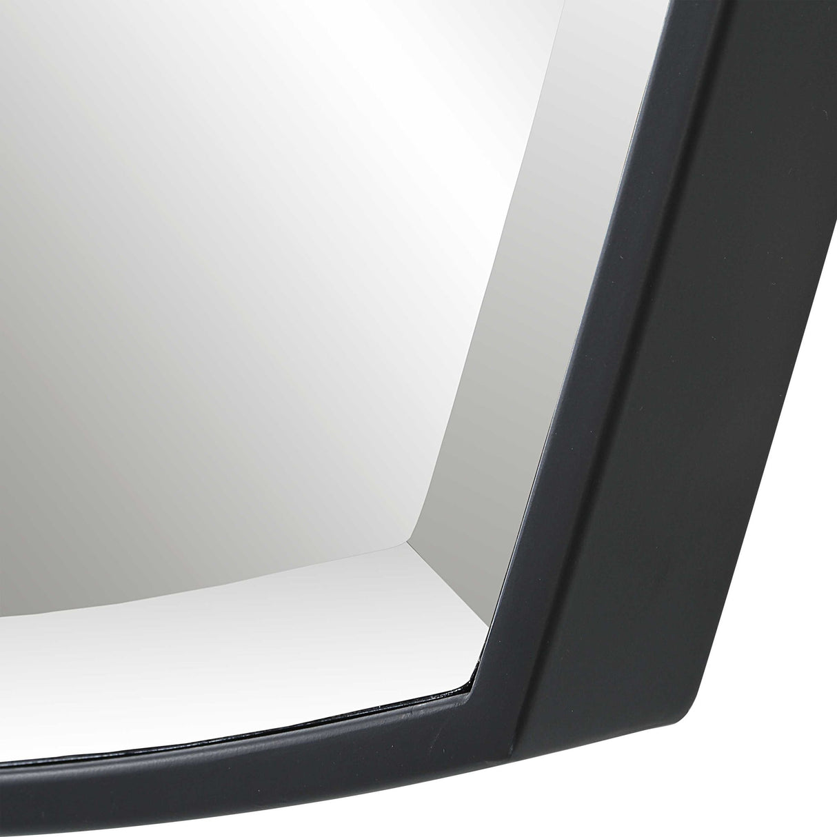 Crest - Curved Iron Mirror