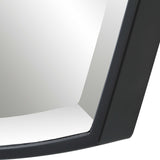 Crest - Curved Iron Mirror