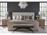 New Modern - Bowie King Bed - Gray