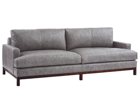 Barclay Butera Upholstery - Horizon Sofa With Dark Brown Base