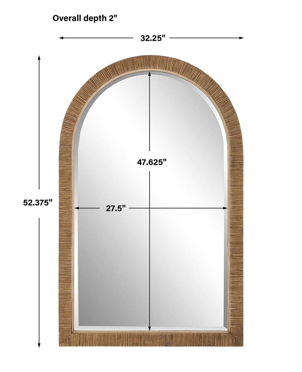 Cape - Arch Mirror - Yellow