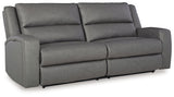 Brixworth - 2 Seat Reclining Sofa - Slate