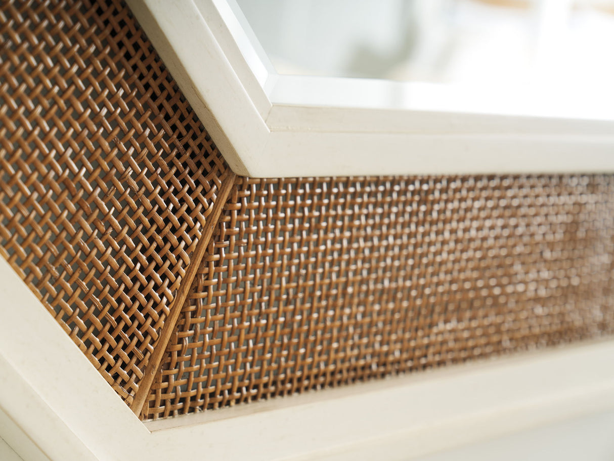 Laguna - Wood Thalia Octagonal Mirror - Light Brown