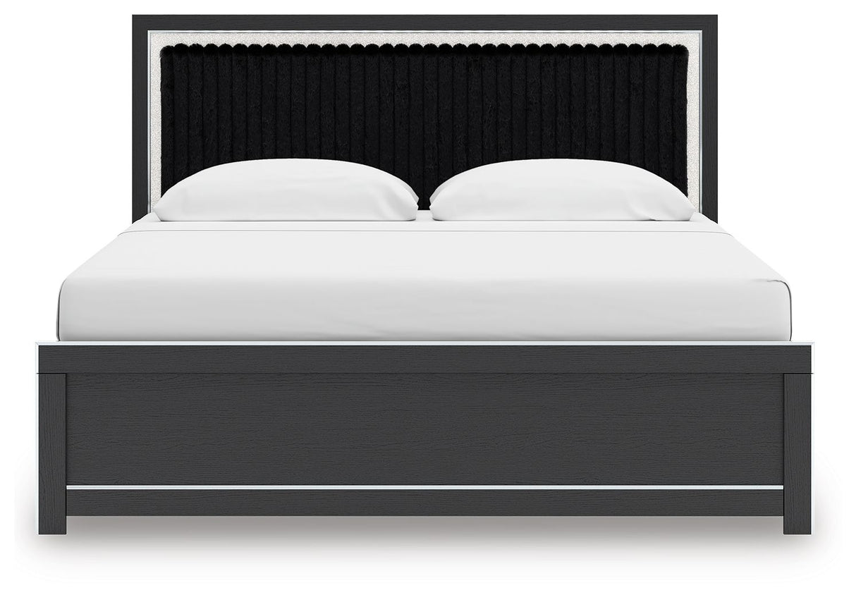 Zuraleus - Upholstered Panel Bed