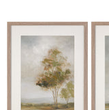 Quiet Meadow Framed Canvas (Set of 4) - Cream