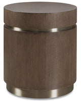 Commerce And Market - Roll With It Round End Table - Dark Brown
