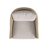 Cambria - Swivel Club Chair - Gray / White