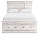 Makidern - Panel Storage Bed