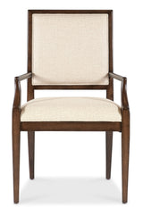 Archives - Upholstered Arm Chair - Beige / Brown