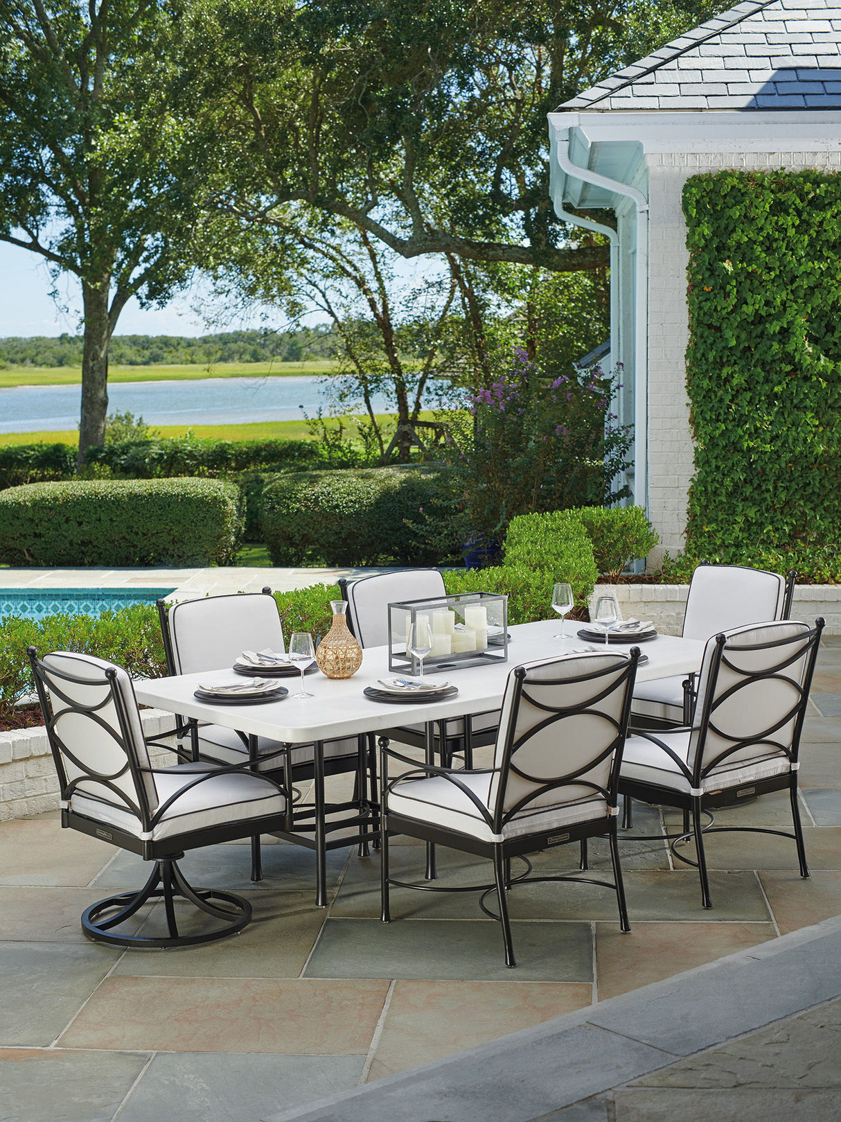 Pavlova - Rectangular Dining Table - White