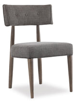 Curata - Upholstered Chair - Dark Gray