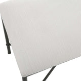 Avenham - Small Framed Bench - Black