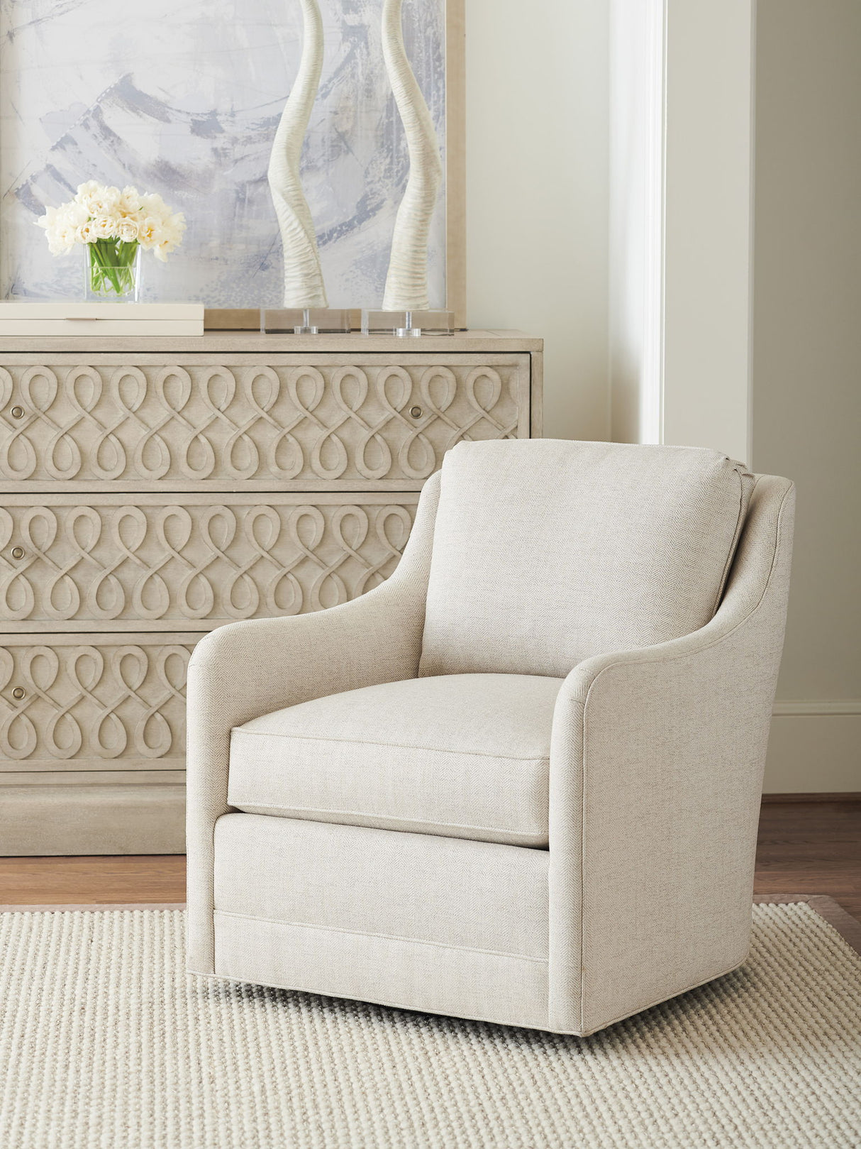 Barclay Butera Upholstery - Glennhaven Swivel Chair