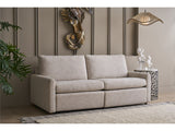 Hyde - Loveseat - White / Gray