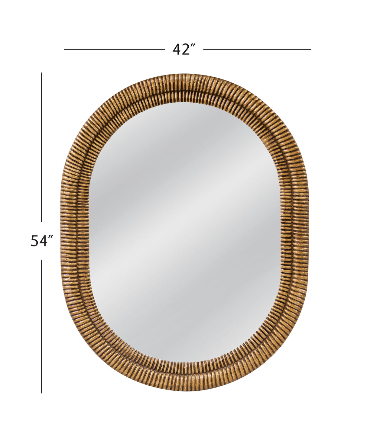 Santee - Wall Mirror - Antique Gold