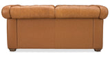 MS - Glover Power Reclining Loveseat With Power Headrest - Brown