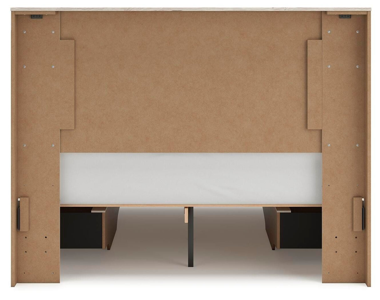 Lawroy - Panel Bed With Storage